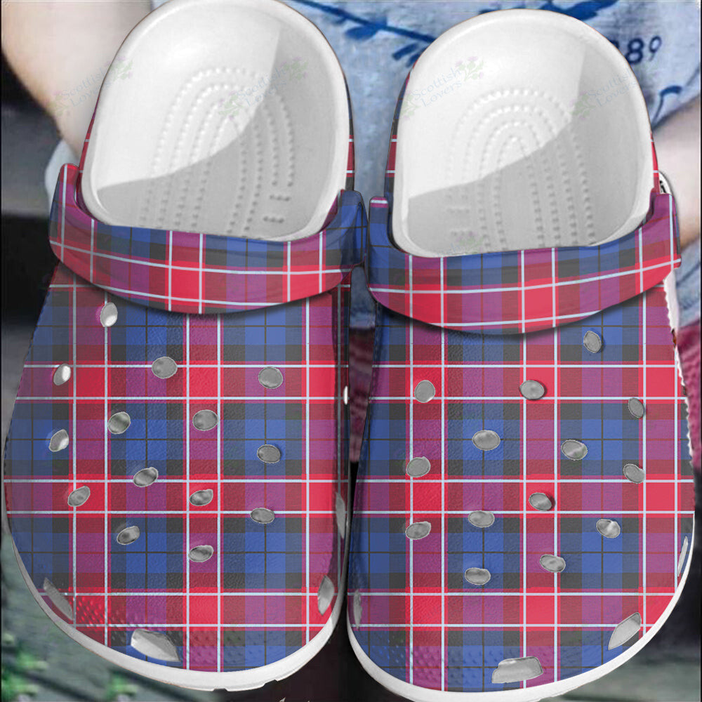 Clan Graham of Menteith Red Tartan Clogs Classic BC69 Graham of Menteith Red Tartan Tartan Today