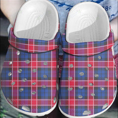 Clan Graham of Menteith Red Tartan Clogs Classic BC69 Graham of Menteith Red Tartan Tartan Today