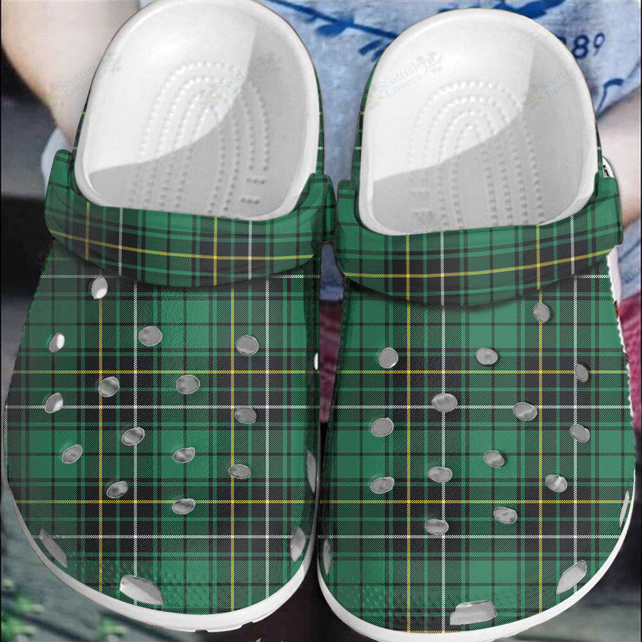Clan MacAlpine Ancient Tartan Clogs Classic