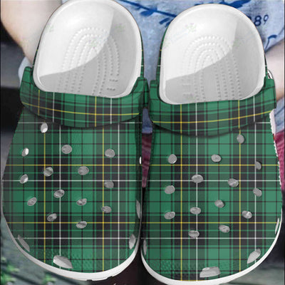 Clan MacAlpine Ancient Tartan Clogs Classic FX38