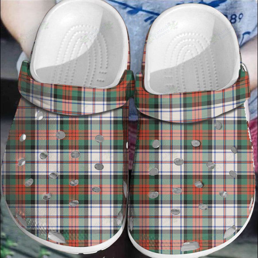 Clan MacDuff Dress Ancient Tartan Clogs Classic