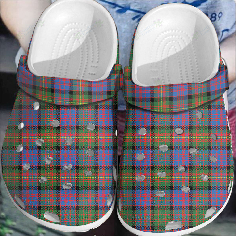 Clan Carnegie Ancient Tartan Clogs Classic TO64 Carnegie Ancient Tartan Tartan Today