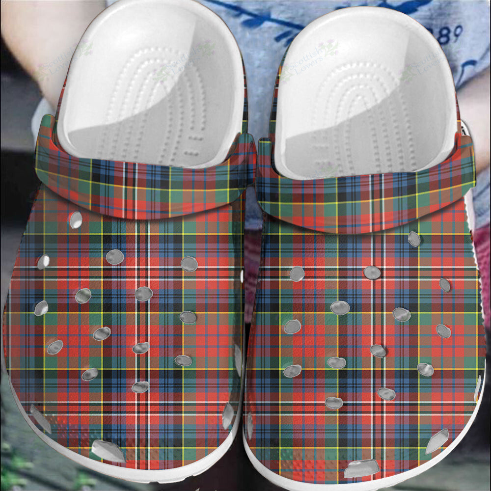 Clan MacPherson Ancient Tartan Clogs Classic QK91 MacPherson Ancient Tartan Tartan Today