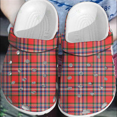 Clan MacFarlane Modern Tartan Clogs Classic OB22 MacFarlane Modern Tartan Tartan Today