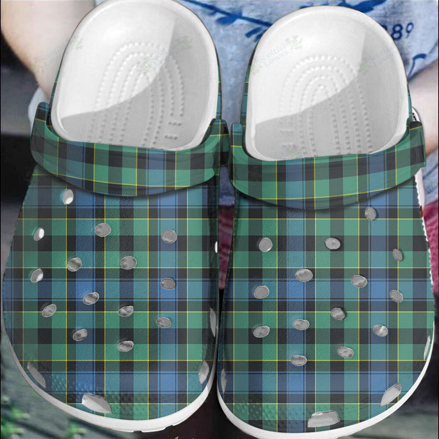Clan Mouat Tartan Clogs Classic