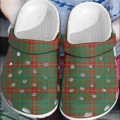 Clan Fulton Tartan Clogs Classic