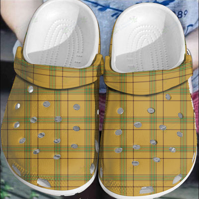 Clan Houston Tartan Clogs Classic