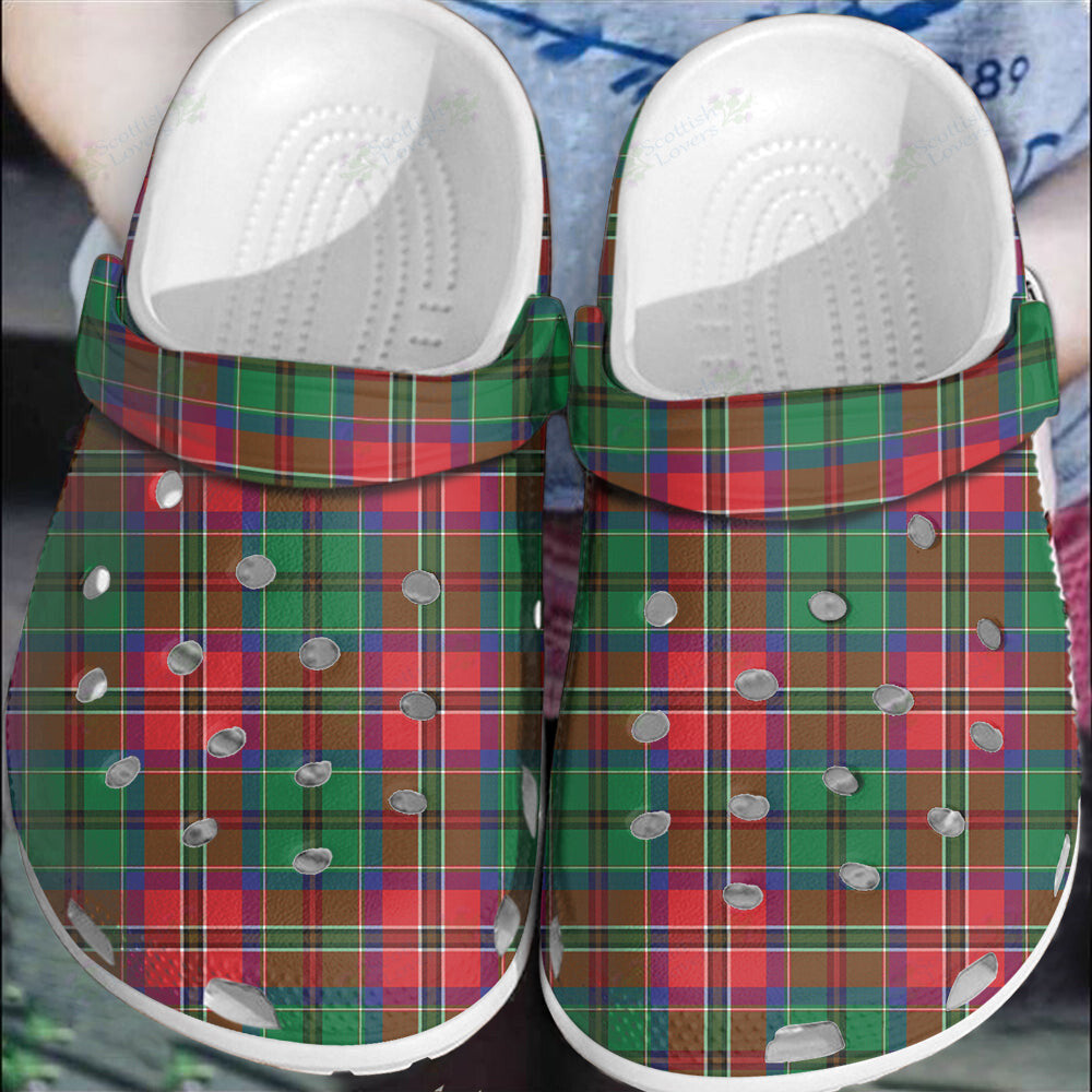 Clan McCulloch Tartan Clogs Classic NS47 McCulloch Tartan Tartan Today