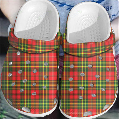 Clan Leask Tartan Clogs Classic