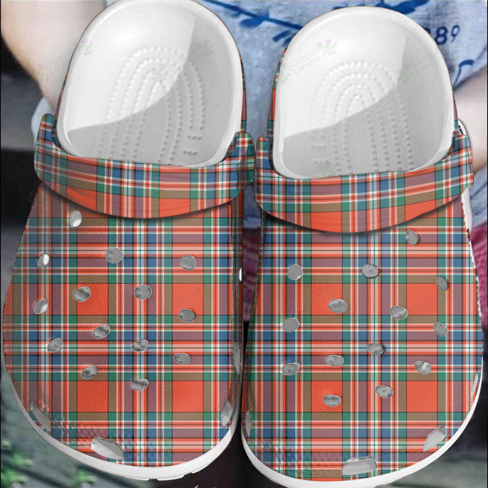 Clan MacFarlane Ancient Tartan Clogs Classic QB71 MacFarlane Ancient Tartan Tartan Today
