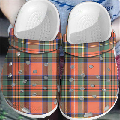 Clan Stewart Royal Ancient Tartan Clogs Classic BL46
