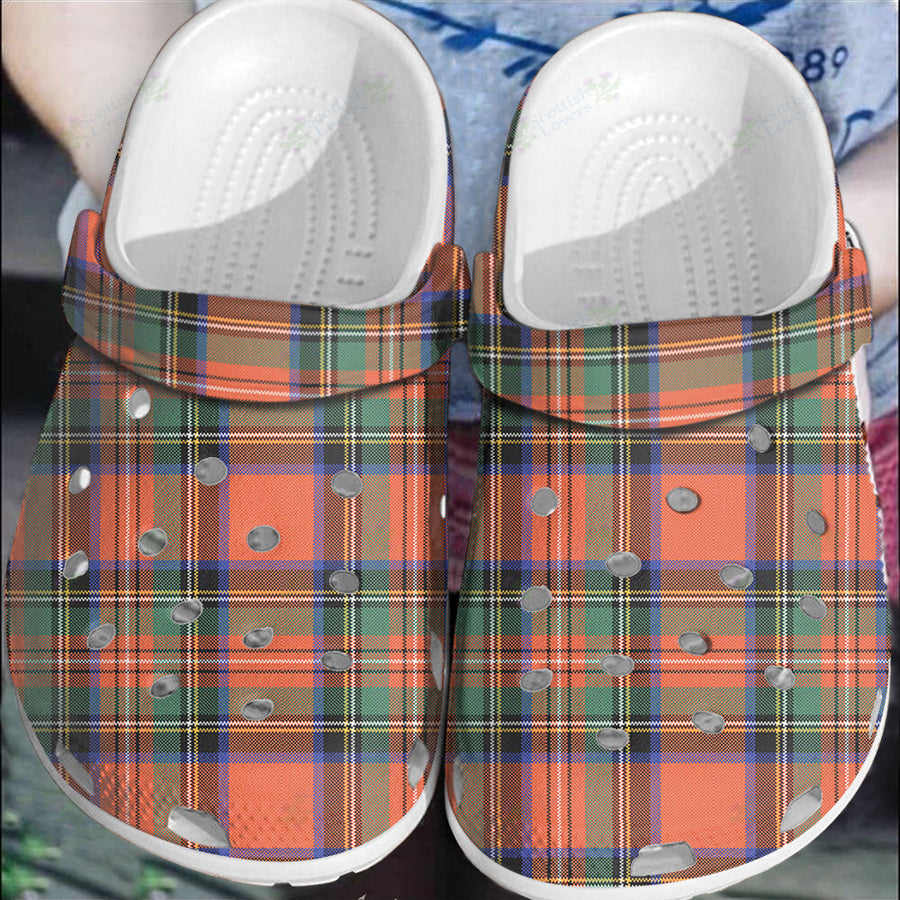 Clan Stewart Royal Ancient Tartan Clogs Classic