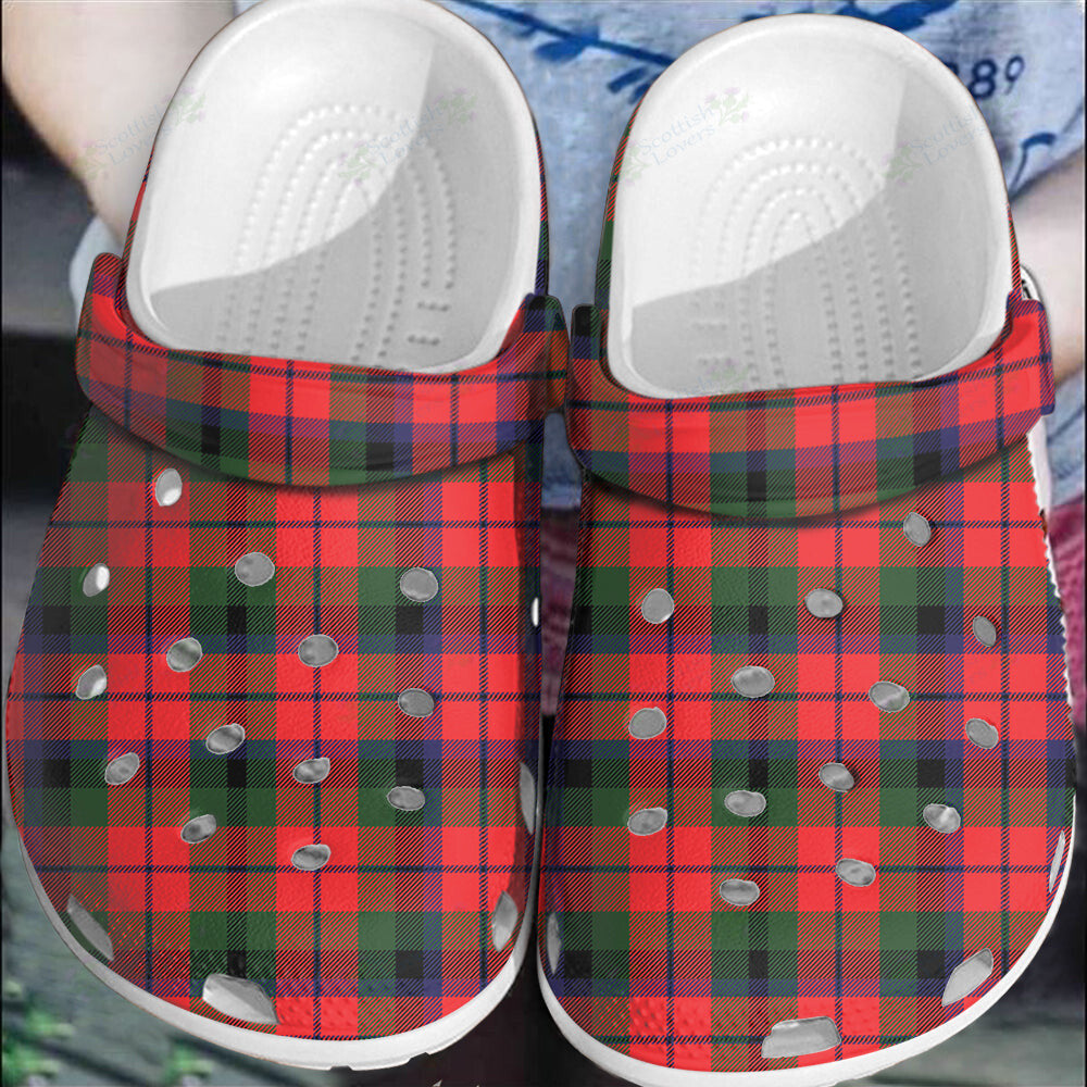 Clan MacNaughton Modern Tartan Clogs Classic IH73 MacNaughton Modern Tartan Tartan Today