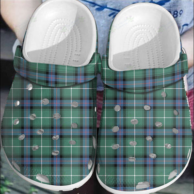 Clan MacDonald of the Isles Hunting Ancient Tartan Clogs Classic
