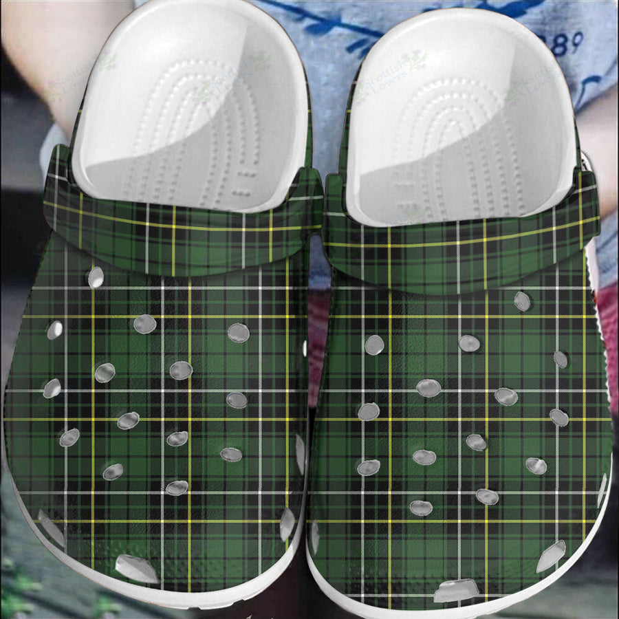 Clan MacAlpine Modern Tartan Clogs Classic