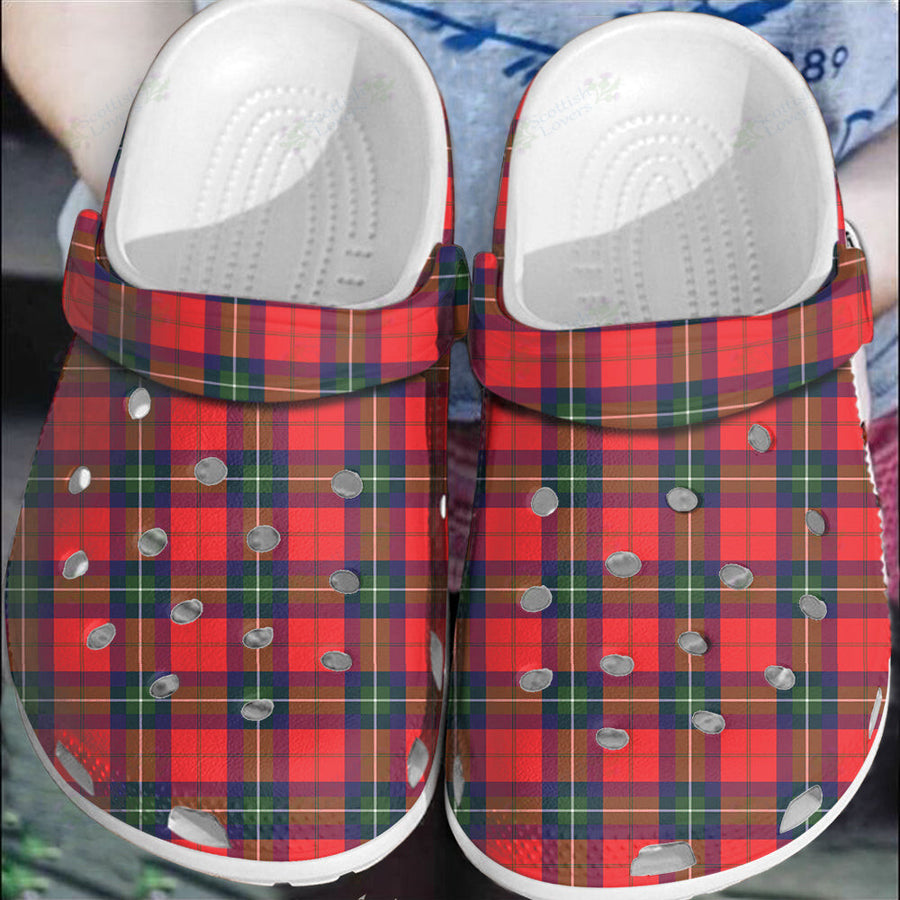 Clan Ruthven Modern Tartan Clogs Classic