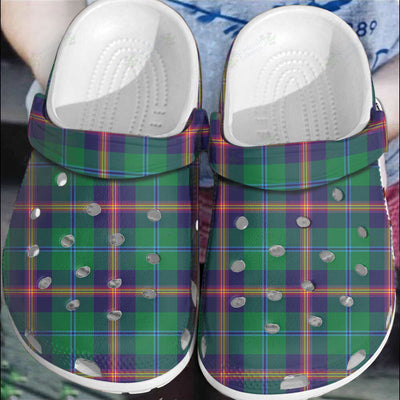 Clan Young Modern Tartan Clogs Classic