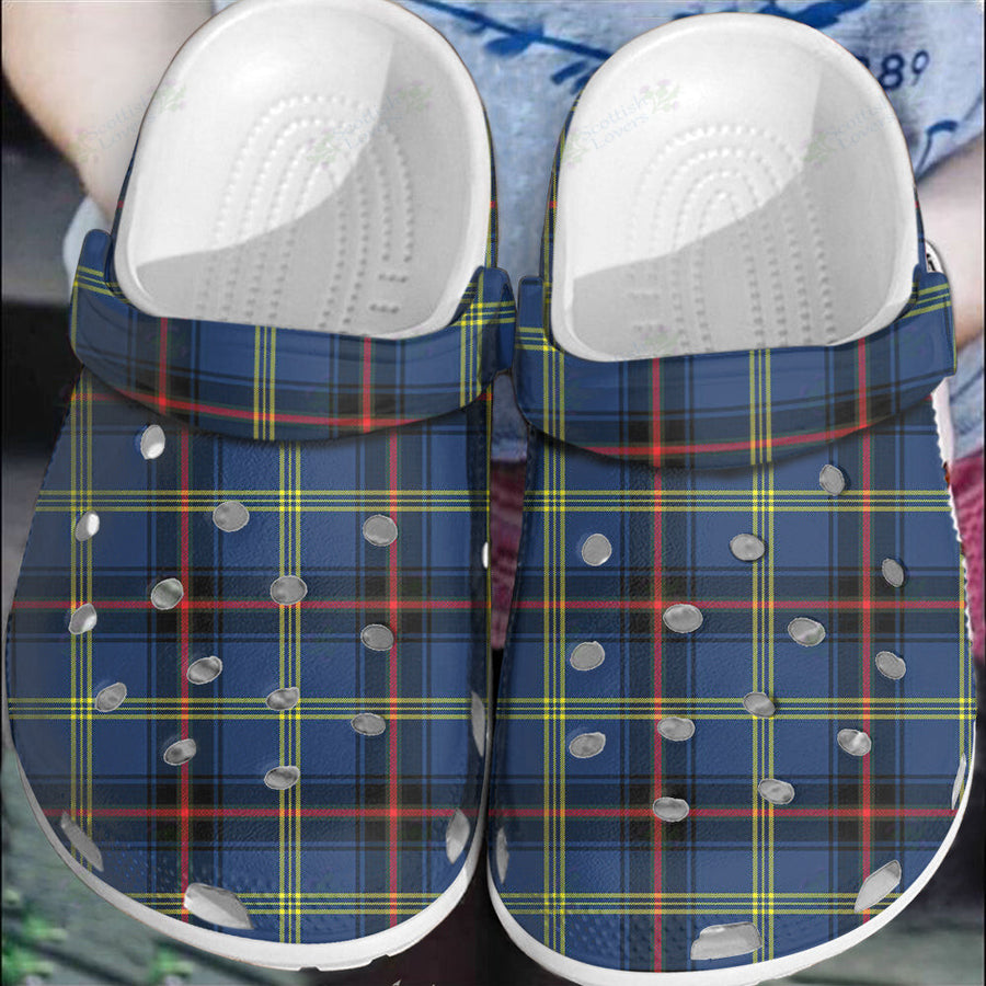 Clan Grewar Tartan Clogs Classic