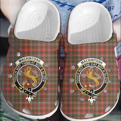 Clan MacKintosh Hunting Weathered Tartan Crest Clogs Classic LW61 MacKintosh Hunting Weathered Tartan Tartan Today