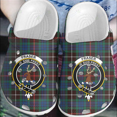 Clan Fraser Hunting Ancient Tartan Crest Clogs Classic YG33 Fraser Hunting Ancient Tartan Tartan Today