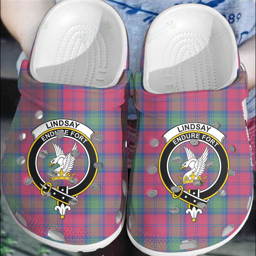 Clan Lindsay Ancient Tartan Crest Clogs Classic OI39 Lindsay Ancient Tartan Tartan Today