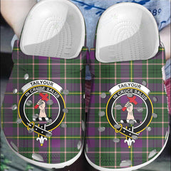 Clan Tailyour Weathered Tartan Crest Clogs Classic QS79 Tailyour Weathered Tartan Tartan Today