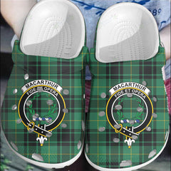 Clan MacArthur Ancient Tartan Crest Clogs Classic DU72 MacArthur Ancient Tartan Tartan Today