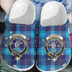 Clan McKerrell Tartan Crest Clogs Classic IN97 McKerrell Tartan Tartan Today