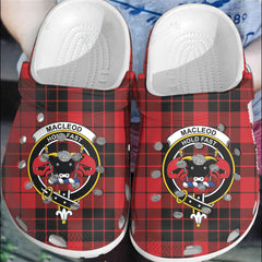 Clan MacLeod of Raasay Tartan Crest Clogs Classic HC91 MacLeod of Raasay Tartan Tartan Today
