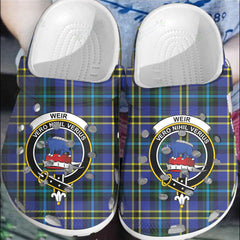Clan Weir Modern Tartan Crest Clogs Classic GN74 Weir Modern Tartan Tartan Today