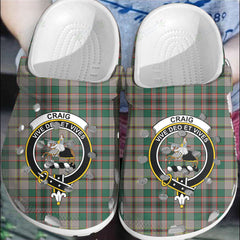 Clan Craig Ancient Tartan Crest Clogs Classic CM99 Craig Ancient Tartan Tartan Today