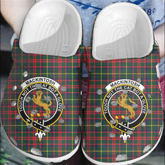 Clan MacKintosh Hunting Modern Tartan Crest Clogs Classic OD84 MacKintosh Hunting Modern Tartan Tartan Today