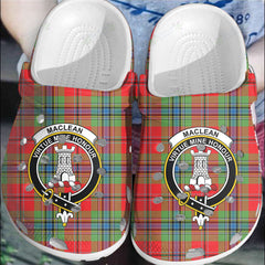Clan MacLean of Duart Modern Tartan Crest Clogs Classic EB38 MacLean of Duart Modern Tartan Tartan Today