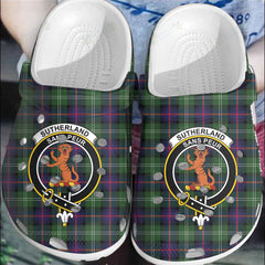 Clan Sutherland Modern Tartan Crest Clogs Classic MX18 Sutherland Modern Tartan Tartan Today