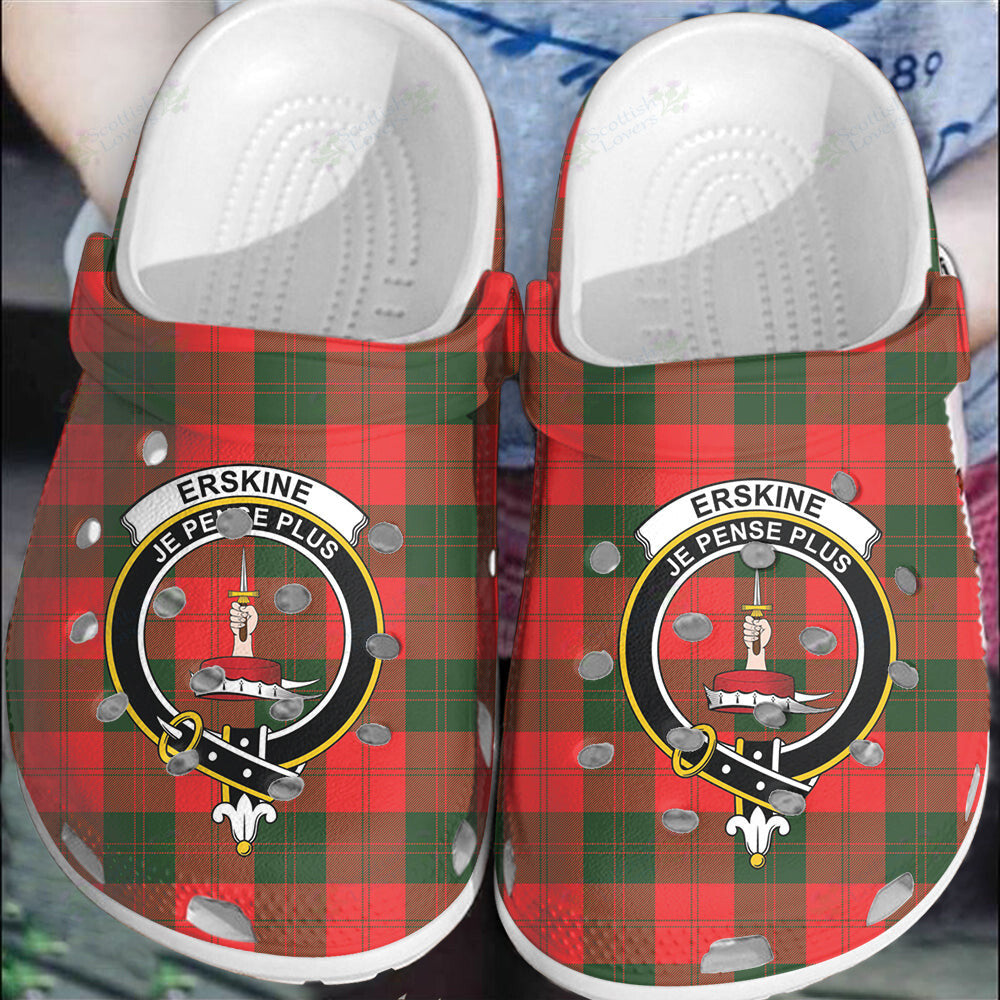 Clan Erskine Modern Tartan Crest Clogs Classic HM14 Erskine Modern Tartan Tartan Today