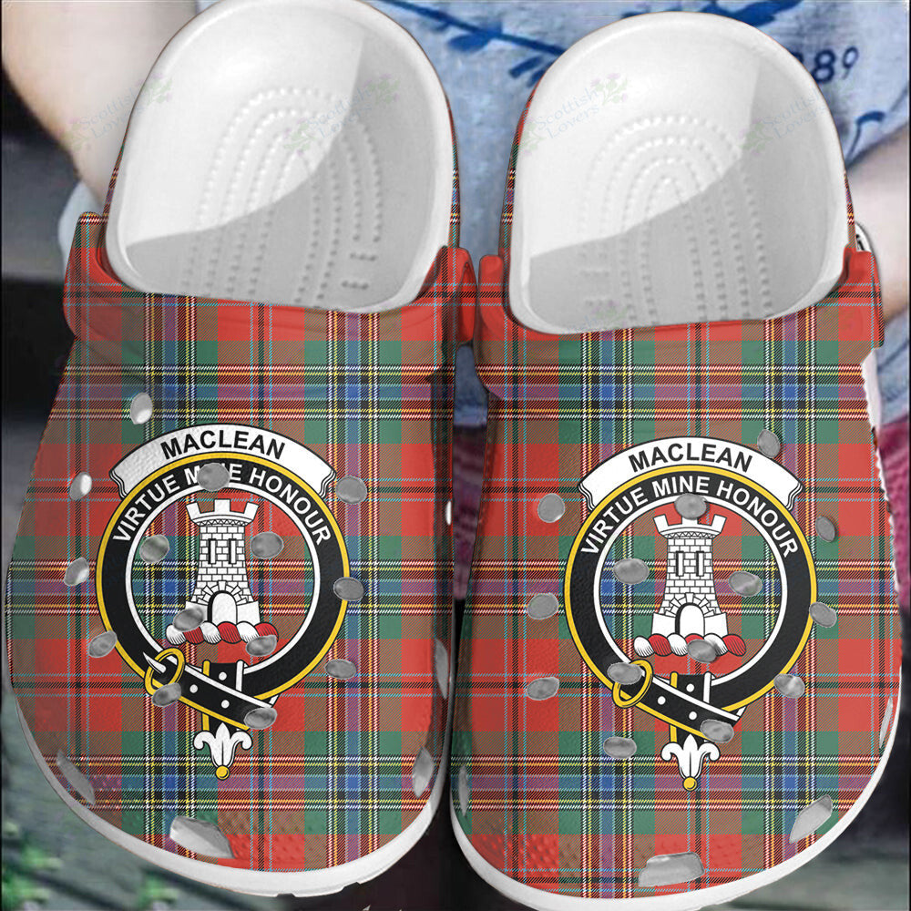 Clan MacLean of Duart Ancient Tartan Crest Clogs Classic TH82 MacLean of Duart Ancient Tartan Tartan Today