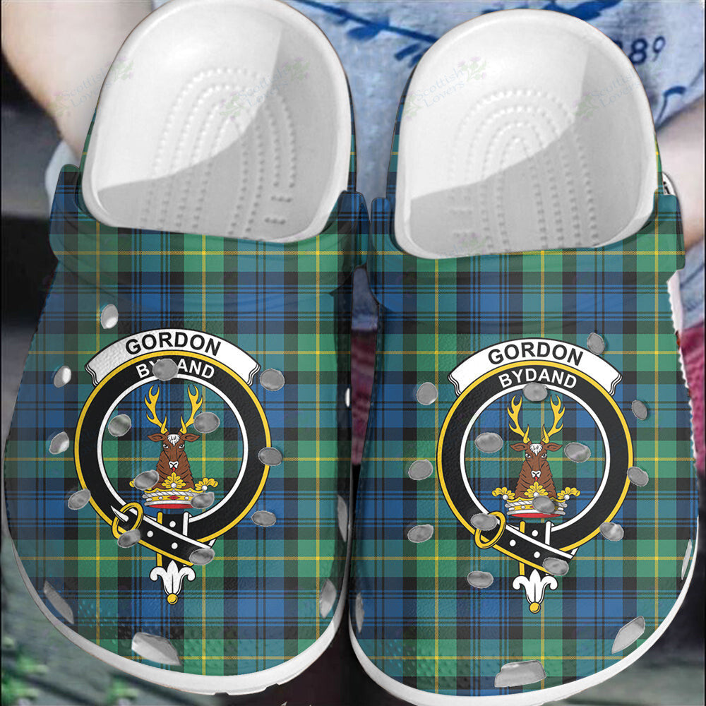 Clan Gordon Ancient Tartan Crest Clogs Classic BS23 Gordon Ancient Tartan Tartan Today