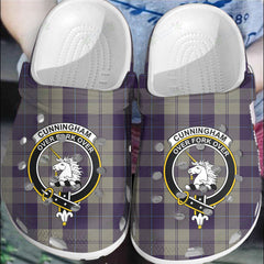 Clan Cunningham Dress Blue Dancers Tartan Crest Clogs Classic CK47 Cunningham Dress Blue Dancers Tartan Tartan Today