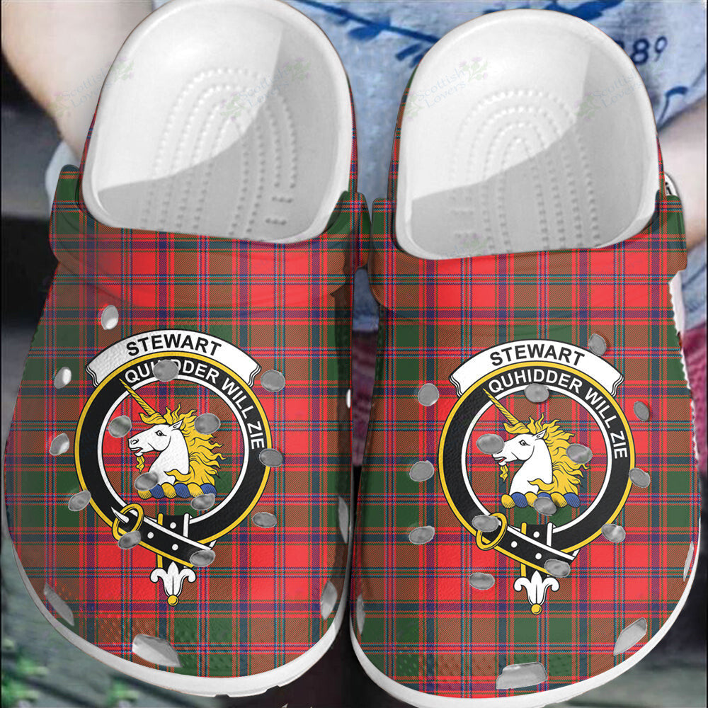 Clan Stewart of Appin Modern Tartan Crest Clogs Classic MJ48 Stewart of Appin Modern Tartan Tartan Today