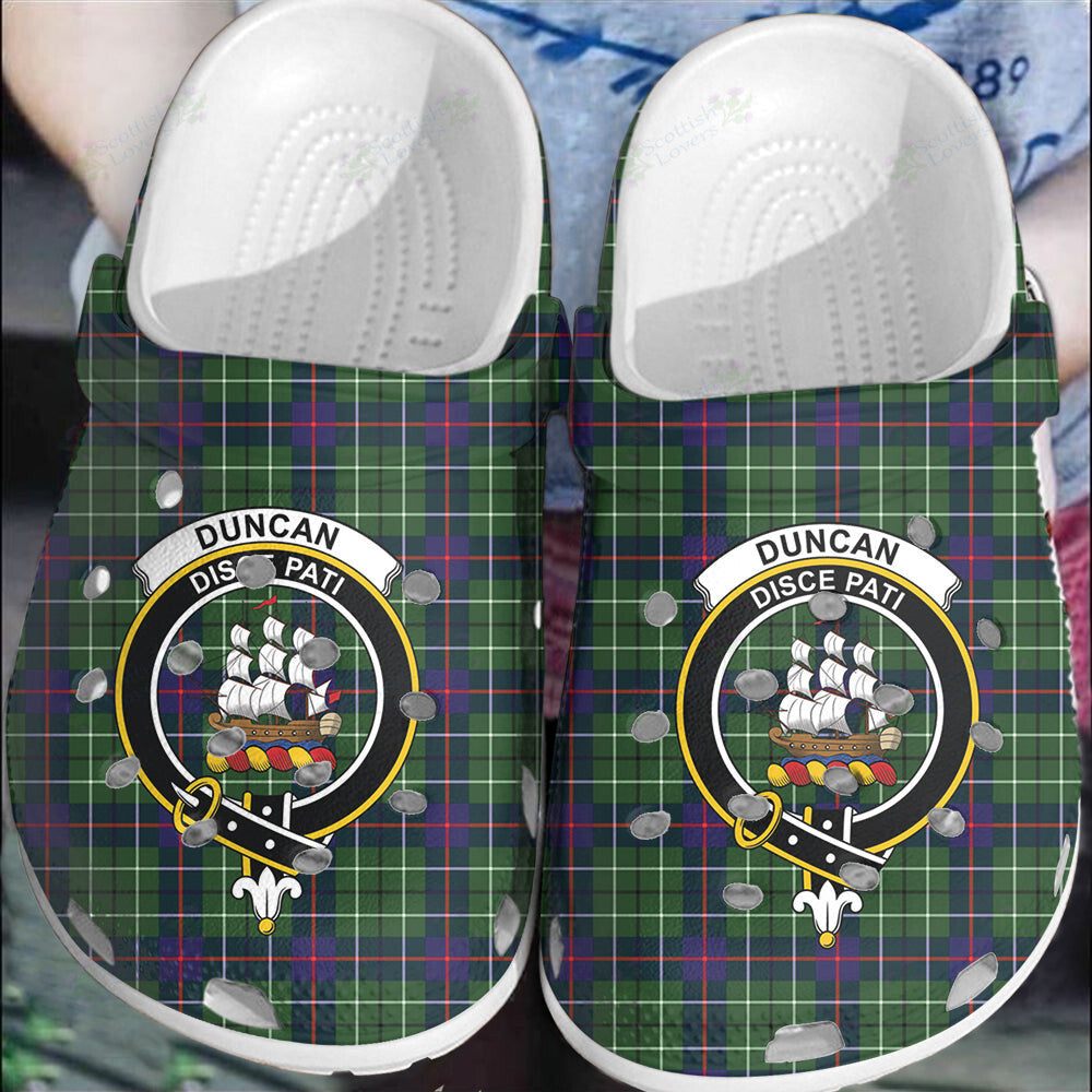 Clan Duncan Modern Tartan Crest Clogs Classic KG49 Duncan Modern Tartan Tartan Today