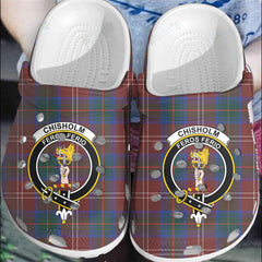Clan Chisholm Hunting Modern Tartan Crest Clogs Classic OD20 Chisholm Hunting Modern Tartan Tartan Today