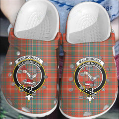 Clan MacDougall Ancient Tartan Crest Clogs Classic UM72 MacDougall Ancient Tartan Tartan Today