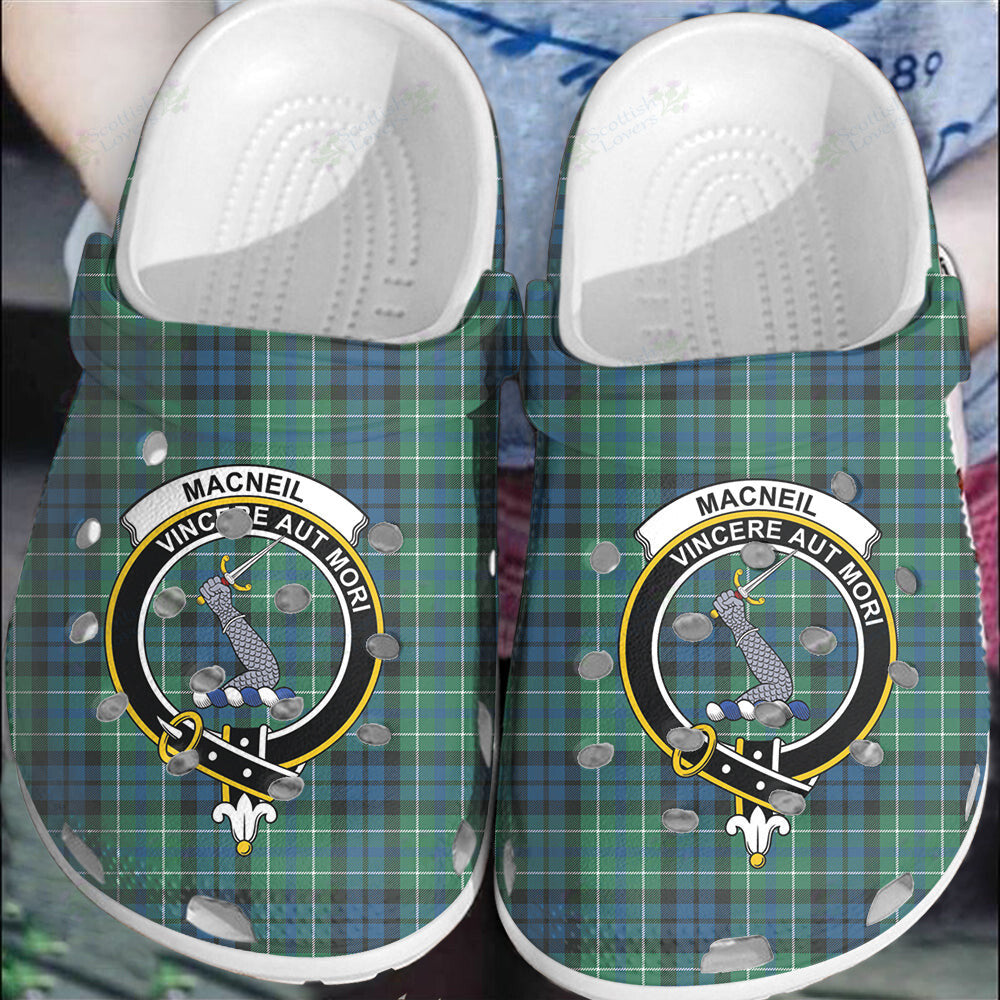 Clan MacNeill of Colonsay Ancient Tartan Crest Clogs Classic CI38 MacNeill of Colonsay Ancient Tartan Tartan Today