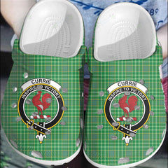 Clan Currie Tartan Crest Clogs Classic HS92 Currie Tartan Tartan Today