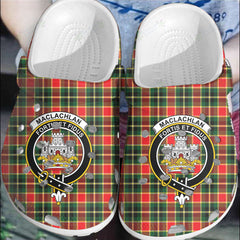 Clan MacLachlan Hunting Modern Tartan Crest Clogs Classic PQ33 MacLachlan Hunting Modern Tartan Tartan Today