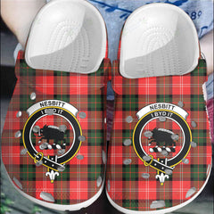 Clan Nesbitt Modern Tartan Crest Clogs Classic RO18 Nesbitt Modern Tartan Tartan Today