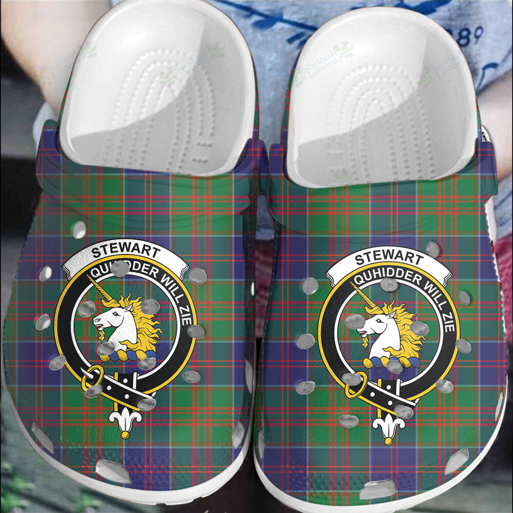 Clan Stewart of Appin Hunting Modern Tartan Crest Clogs Classic KT62 Stewart of Appin Hunting Modern Tartan Tartan Today
