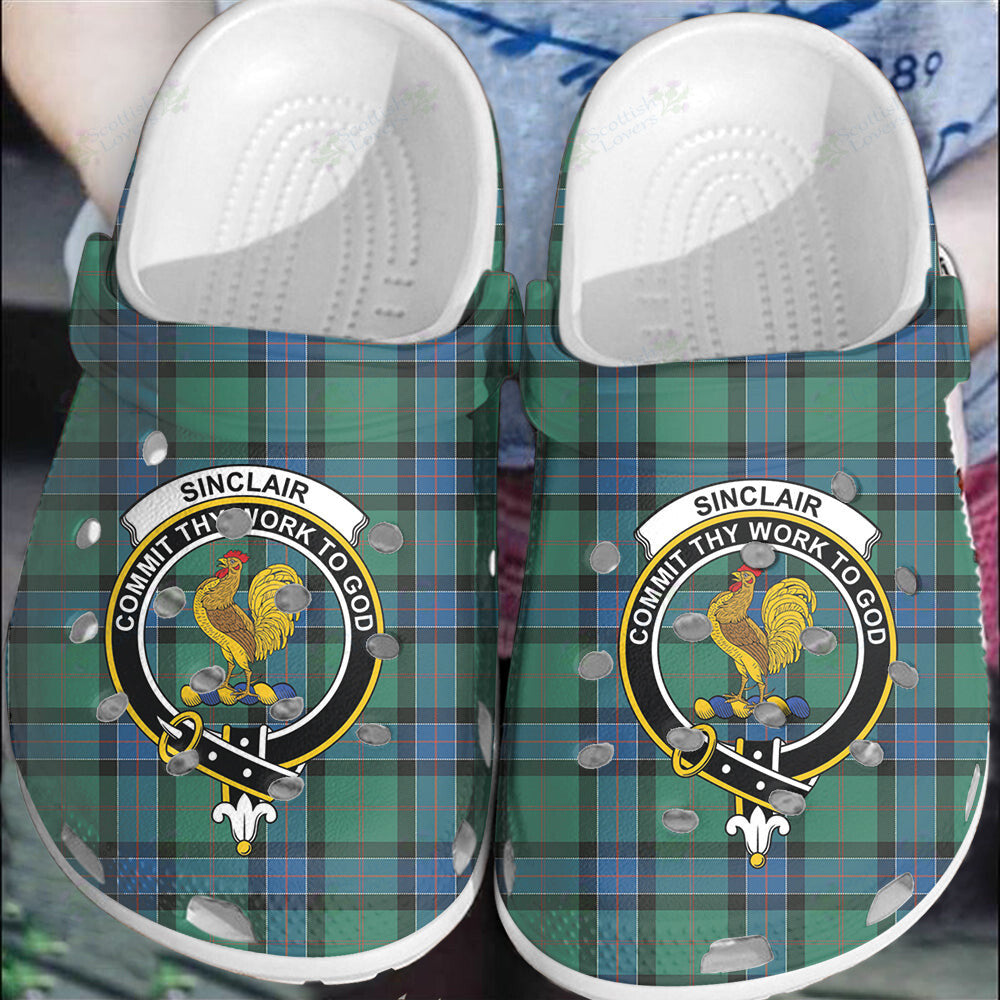 Clan Sinclair Hunting Ancient Tartan Crest Clogs Classic GW79 Sinclair Hunting Ancient Tartan Tartan Today