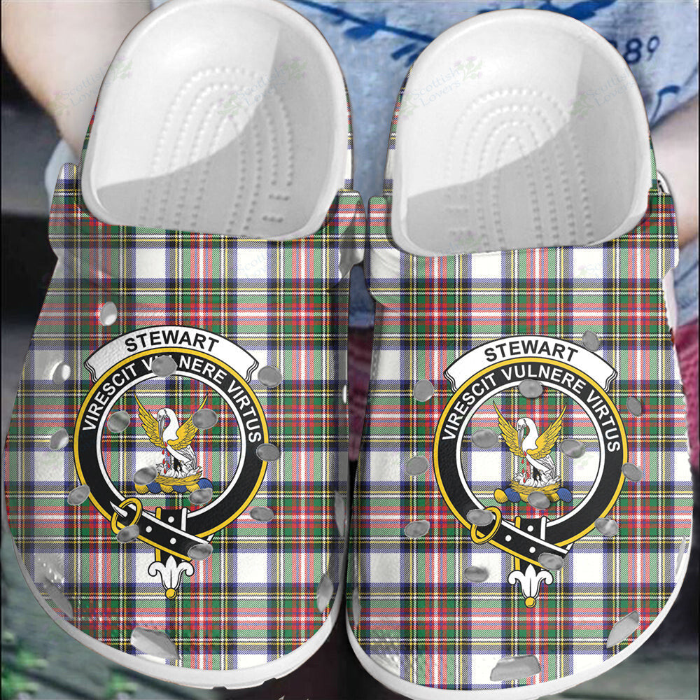 Clan Stewart Dress Modern Tartan Crest Clogs Classic HC83 Stewart Dress Modern Tartan Tartan Today