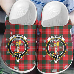 Clan Chisholm Modern Tartan Crest Clogs Classic DY95 Chisholm Modern Tartan Tartan Today